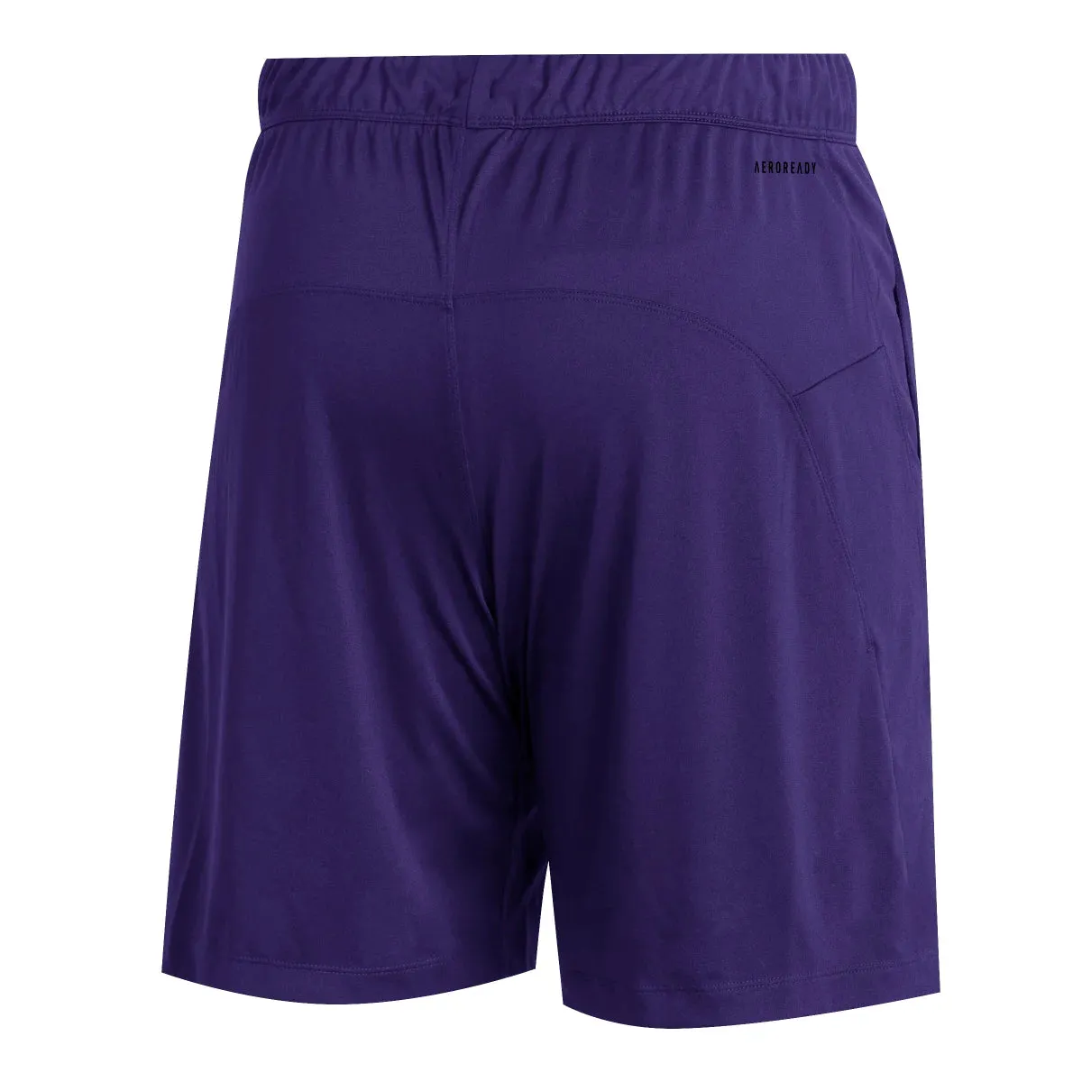 adidas Men's Aeroready Purple Training Shorts With Pockets
