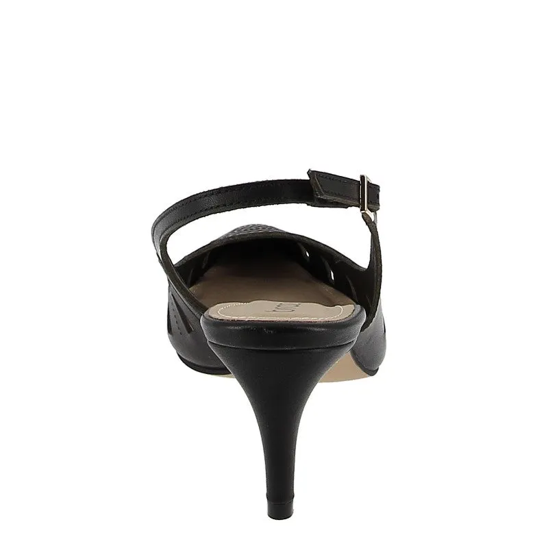 Brazilio 7140513 Black Slingback Heel