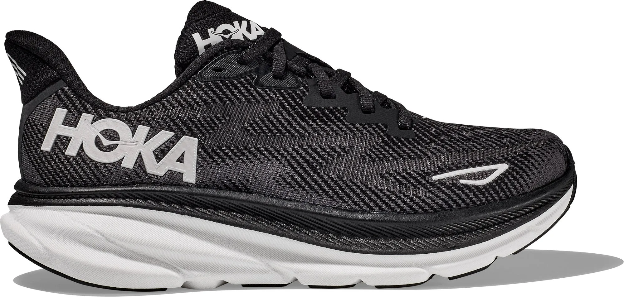 Clifton 9 Road Running Shoe - HOKA Women's, Black