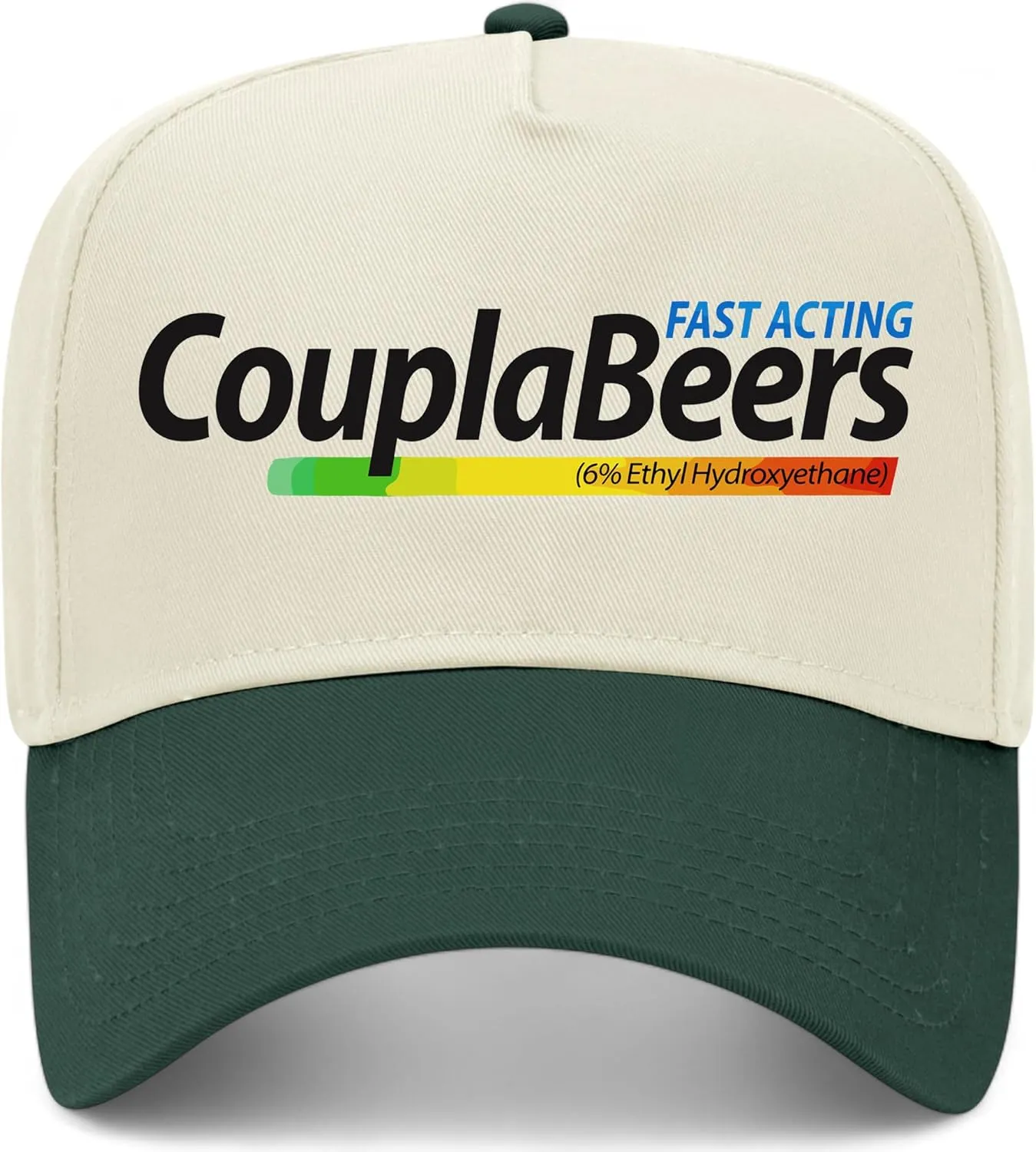 CouplaBeers Vintage Trucker Hat | Premium Snapback Baseball Hat for Men & Women