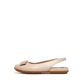 Fitflop  Allegro Bow Leather Sling Gk3-A20- Stone Beige