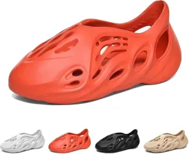 Foam Runners for Men Women,Lightweight Comfortable Slides,Breathable Beach Pool Shoes for Walking,Yoga,Gym,Outdoor Activities