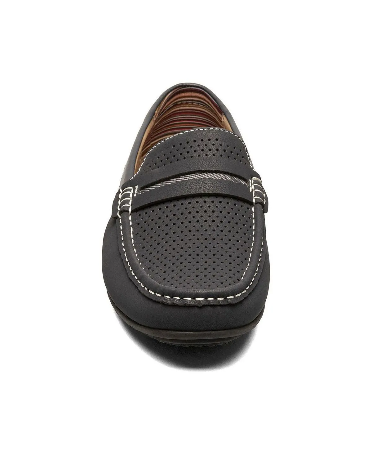 Men's Corby Moccasin Toe Saddle Stacy Adams Slip-on Loafers