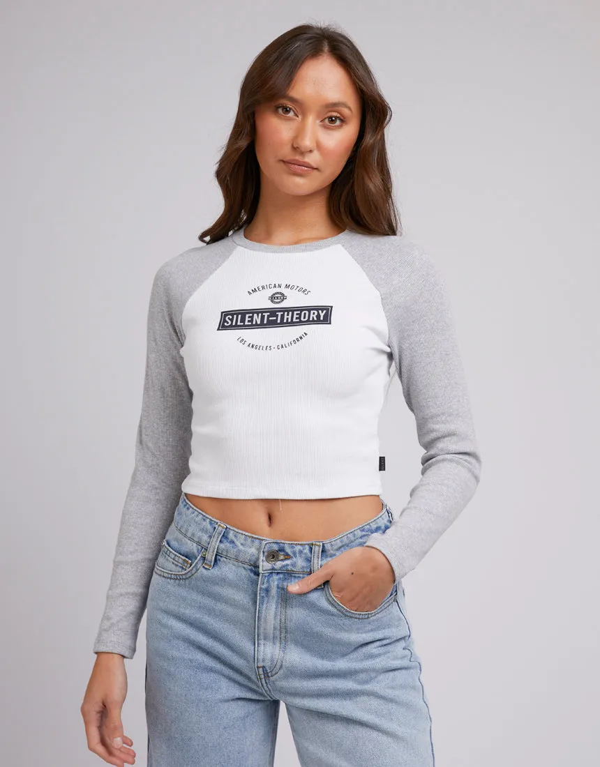 Motor Long Sleeve Grey Marle