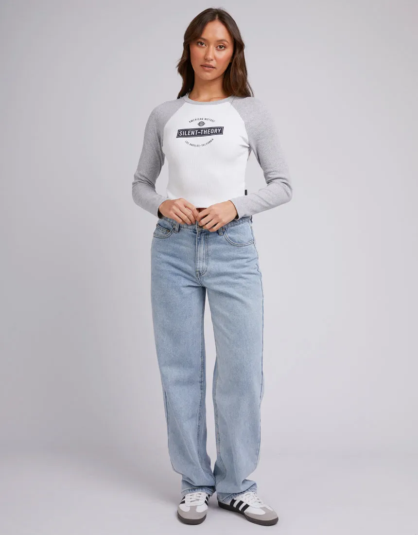 Motor Long Sleeve Grey Marle
