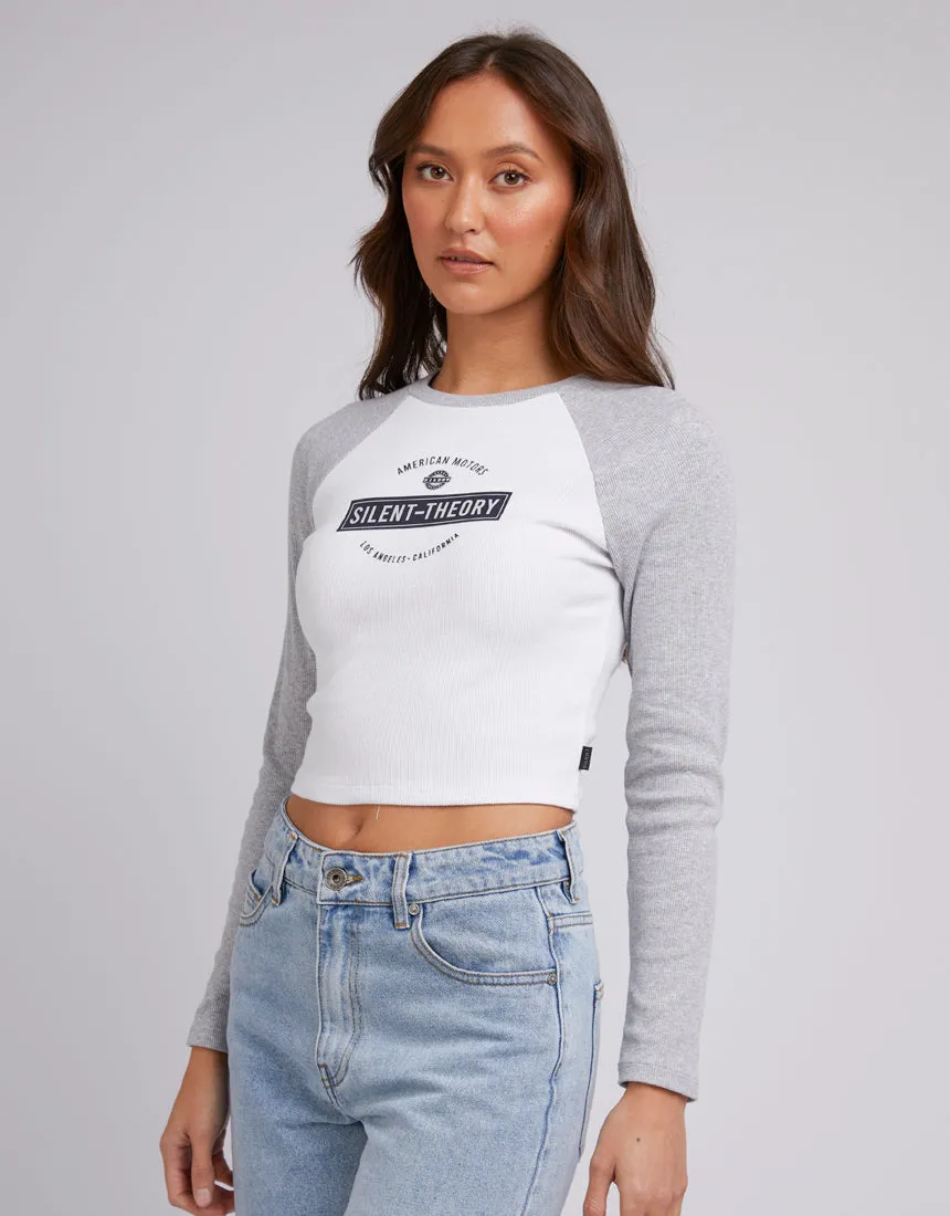 Motor Long Sleeve Grey Marle