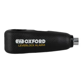 Oxford Alarm Lever Lock Black Motorbike Security