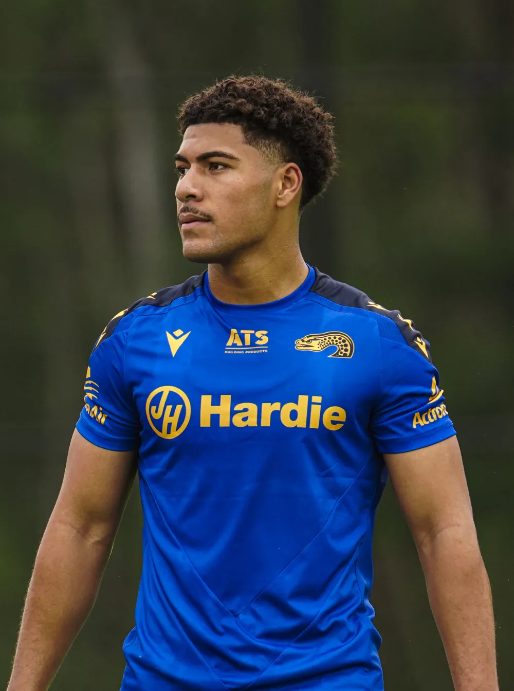 Parramatta Eels 2025 Player Training T-Shirt - Blue