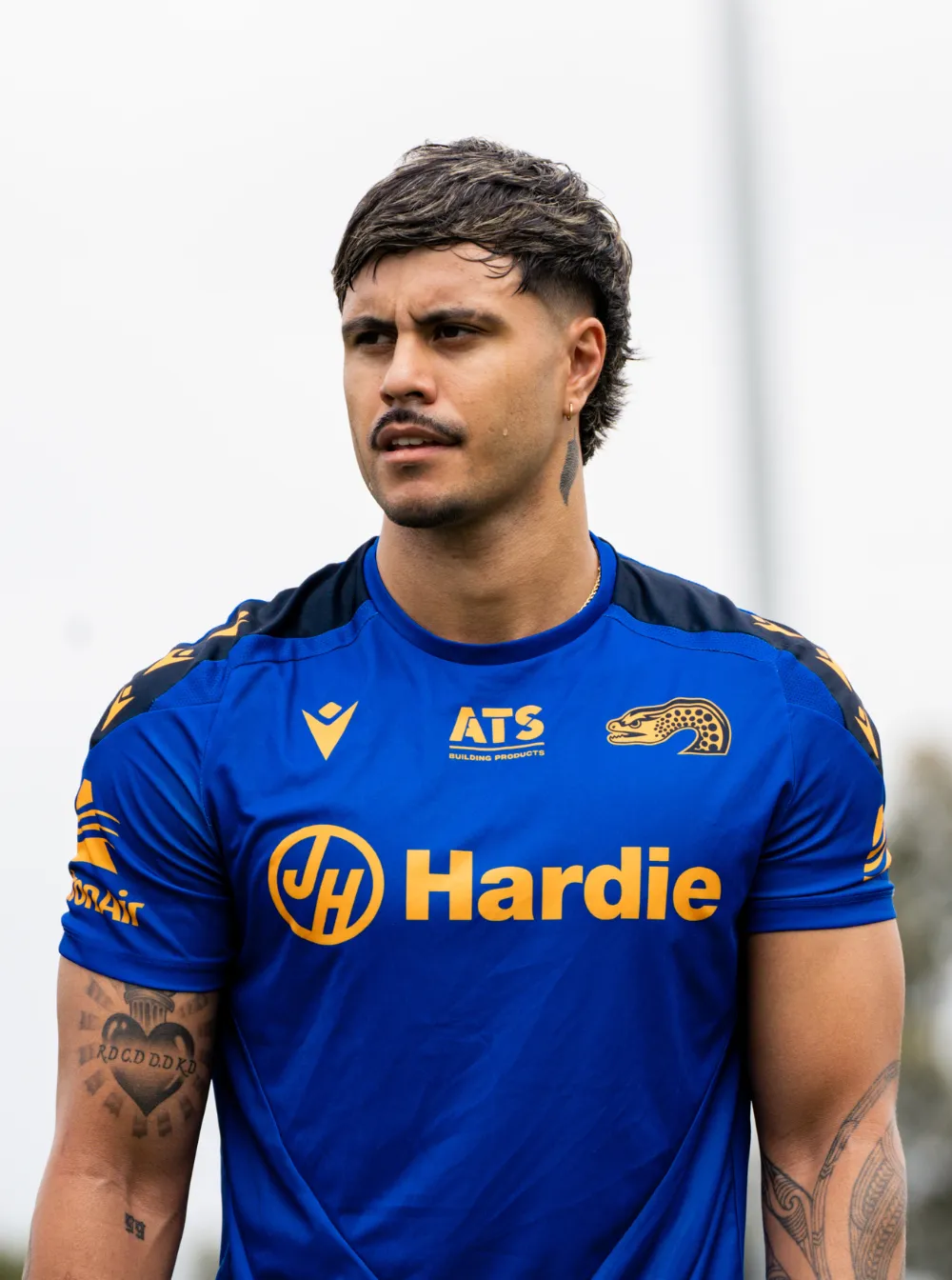 Parramatta Eels 2025 Player Training T-Shirt - Blue