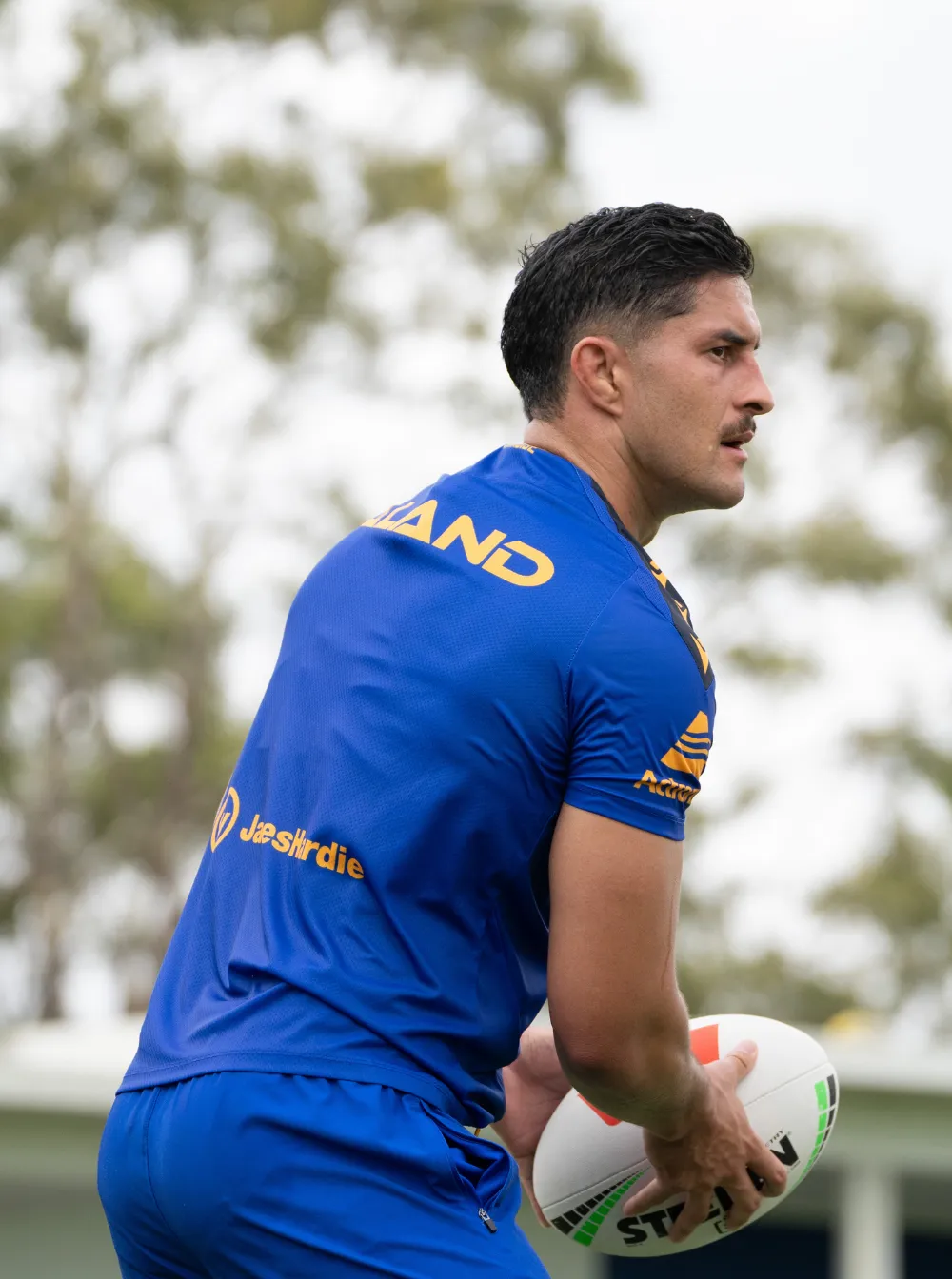 Parramatta Eels 2025 Player Training T-Shirt - Blue