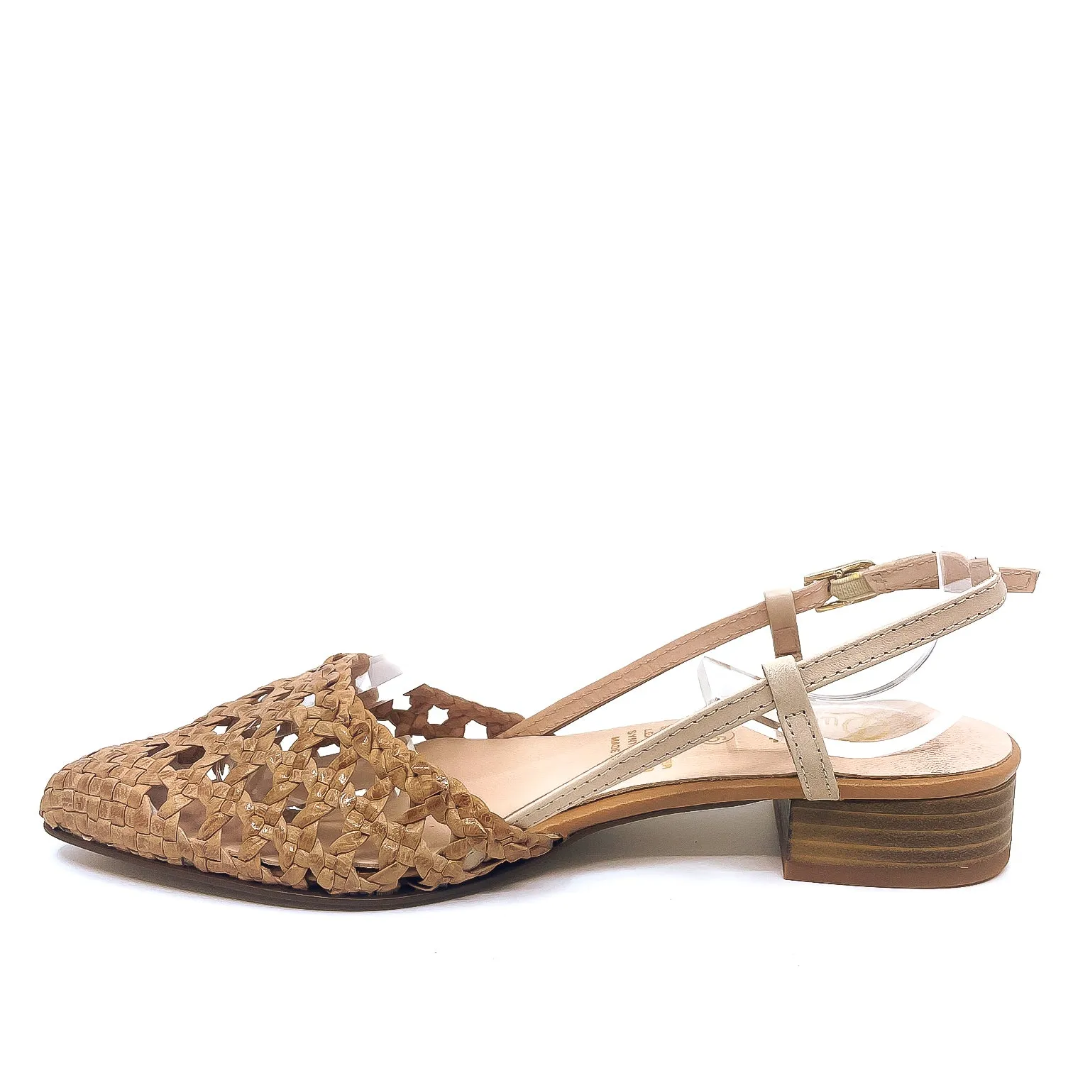 Quait 21548 Nude Slingback Sandal