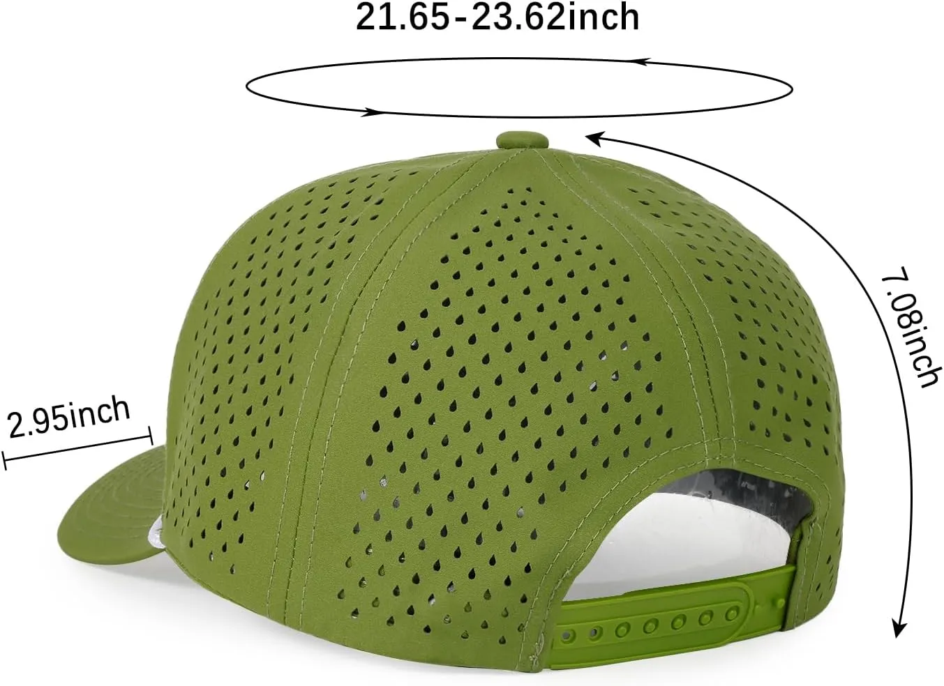 Quick Dry Baseball Cap Snapback Hats Mesh Trucker Hat for Men Women Water-Resistant Outdoor Golf Hat Ball Cap