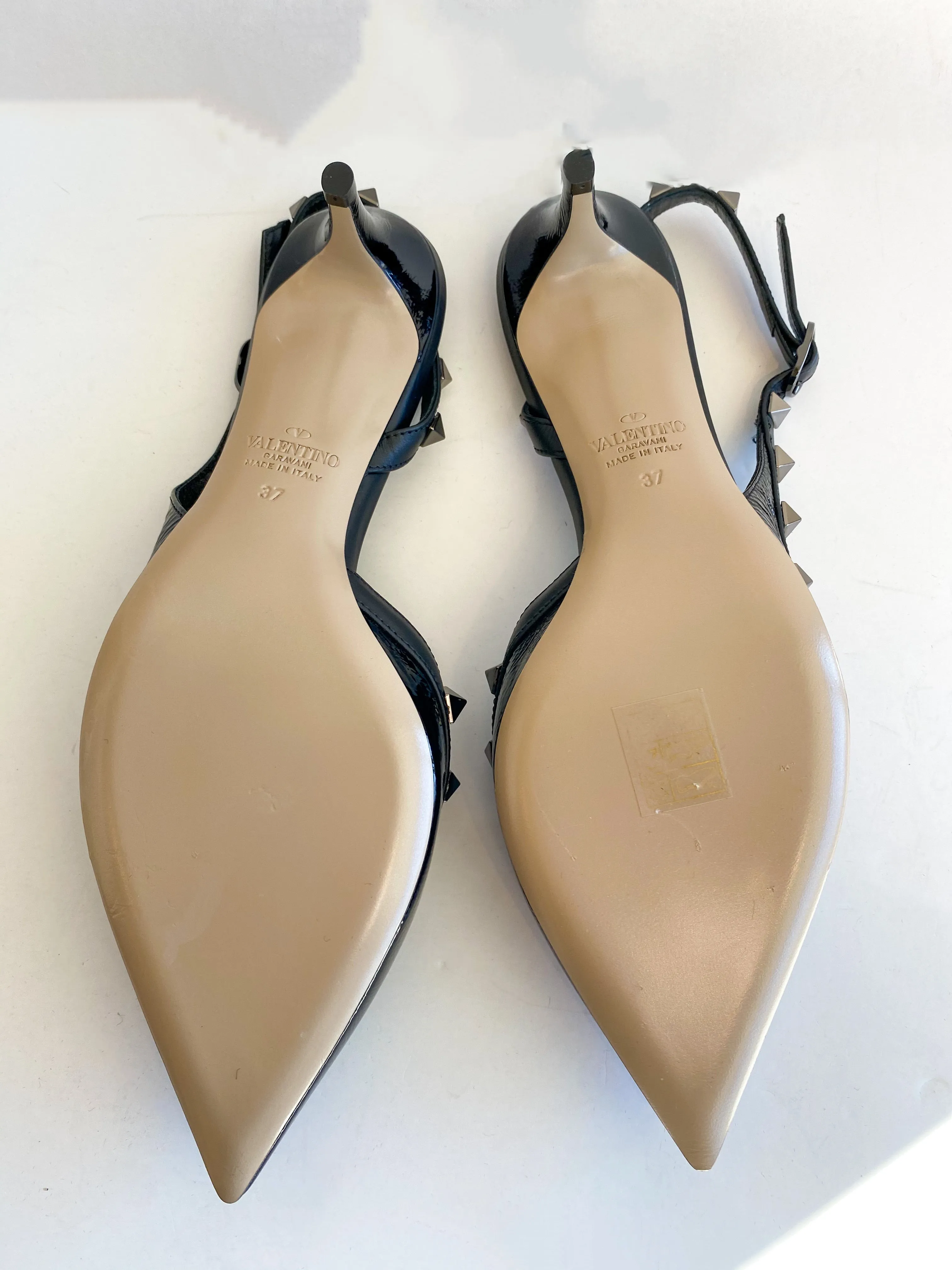 Valentino Rockstud Slingbacks