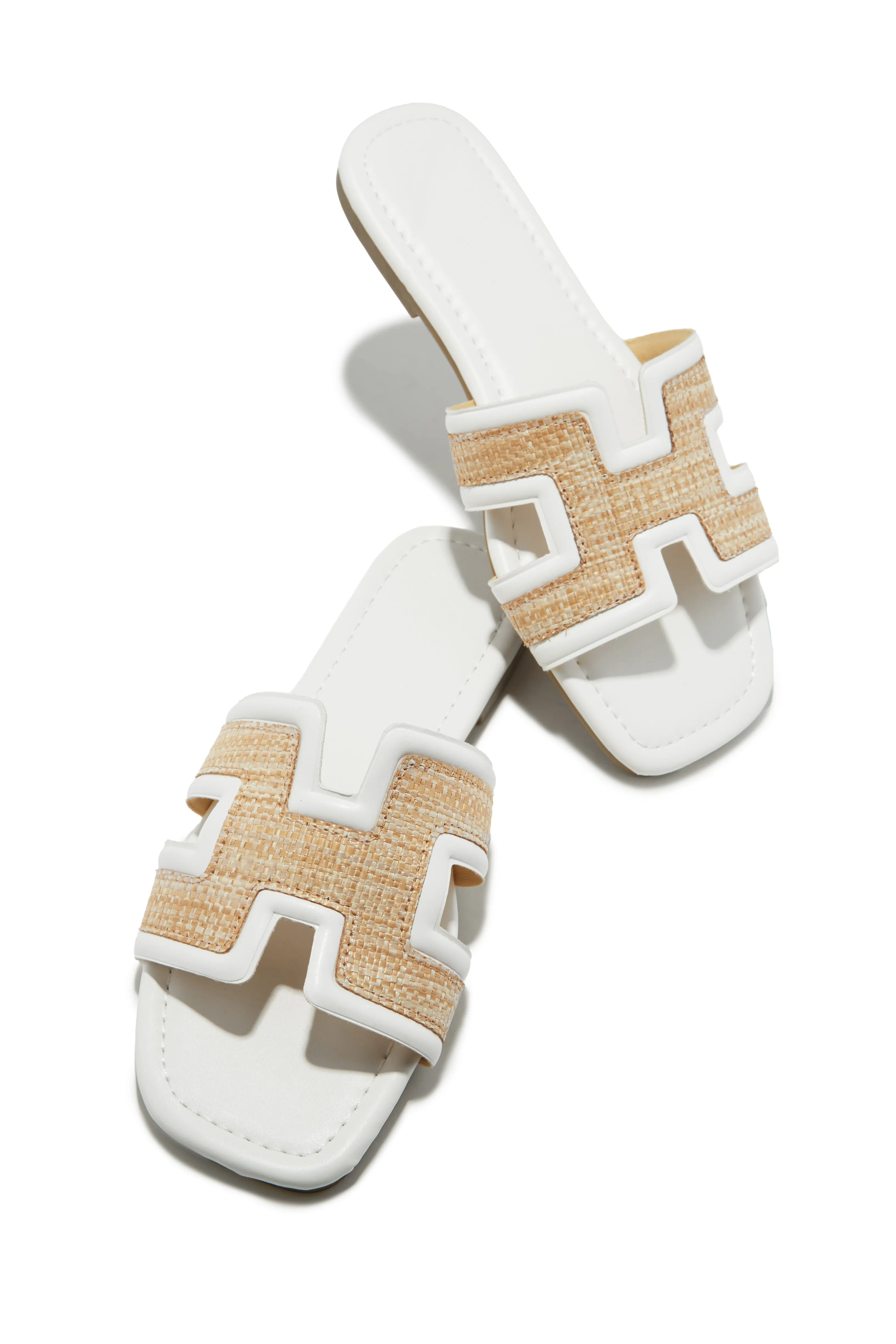 Yuliana Slip On Sandals - Black