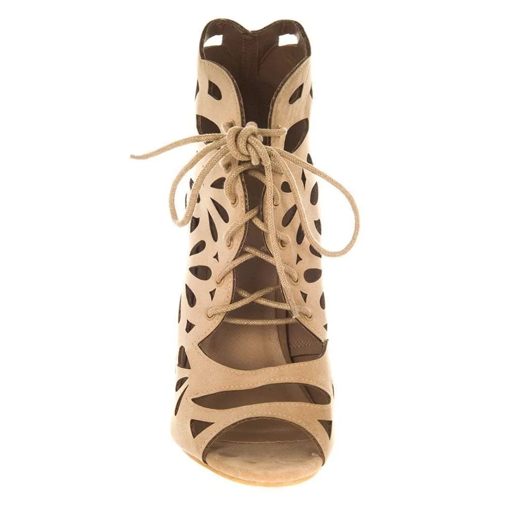 Zara Laser-Cut Flower Detail Ghillie